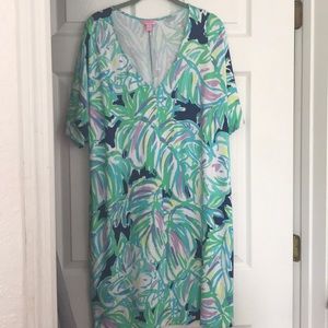 NWOT Lilly Lindley Caftan Dress Uptown Trunk
